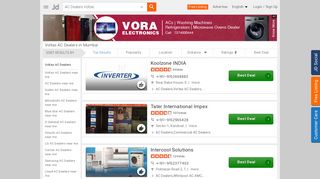 
                            11. Voltas AC Dealers in Mumbai - Voltas Split & Window AC Dealers ...