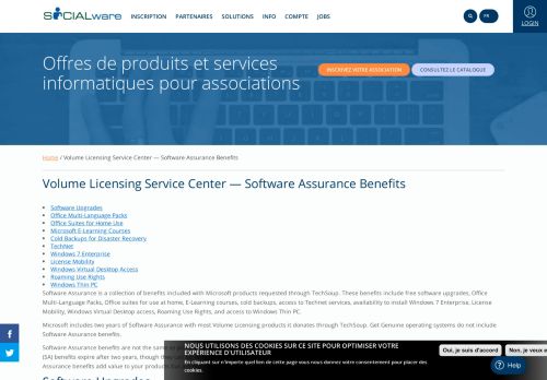 
                            6. Volume Licensing Service Center – Software ... - SOCIALware