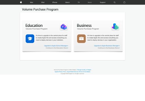 
                            3. Volume Purchase Program