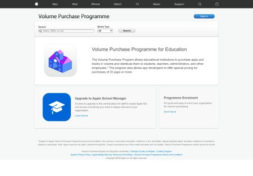 
                            5. Volume Purchase Programme for Education