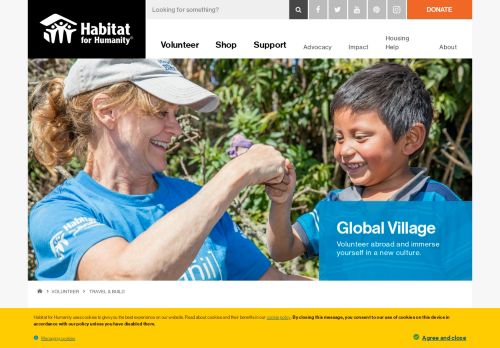 
                            10. Volunteer abroad with Global Village | Habitat for Humanity
