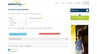 
                            2. Volunteer and work in New Zealand - low cost travel abroad - Workaway