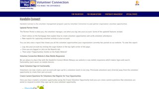 
                            13. Volunteer Connection | HandsOn Connect