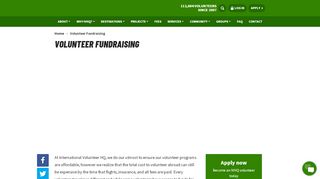 
                            6. Volunteer Fundraising | International Volunteer HQ