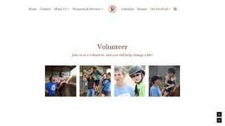 
                            8. Volunteer - NC Therapeutic Riding Center