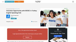 
                            7. Volunteer Opportunity with AIESEC in Turkey: English Speaking Club