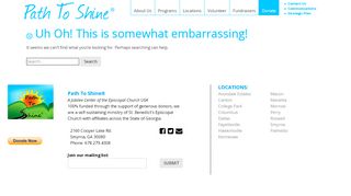 
                            9. Volunteer Sign-up – Path To Shine