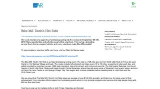 
                            6. VolunteerAR | Bike MS: Rock'n Hot Ride