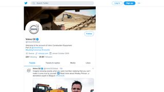 
                            12. Volvo CE (@VolvoCEGlobal) | Twitter