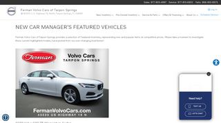 
                            11. Volvo Dealer | New Car Manager's Featured Vehicles | Ferman Volvo ...