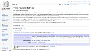 
                            8. Volvo Financial Services – Wikipedia
