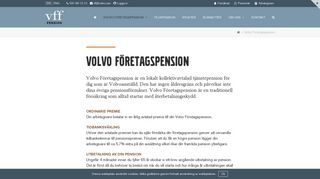 
                            7. Volvo Företagspension | VFF Pension