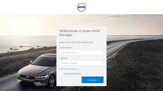 
                            1. Volvo Händler Webseiten Login