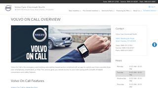 
                            11. Volvo On Call Overview | Volvo Cars Cincinnati North