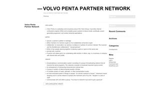 
                            12. volvo penta partner network - WordPress.com