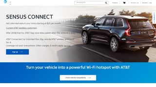 
                            10. Volvo SENSUS CONNECT with In-Car Wi-Fi from AT&T