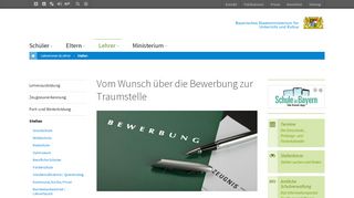 
                            9. Vom Wunsch über die Bewerbung zur Traumstelle