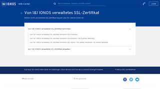 
                            7. Von 1&1 IONOS verwaltetes SSL-Zertifikat - 1&1 IONOS Hilfe