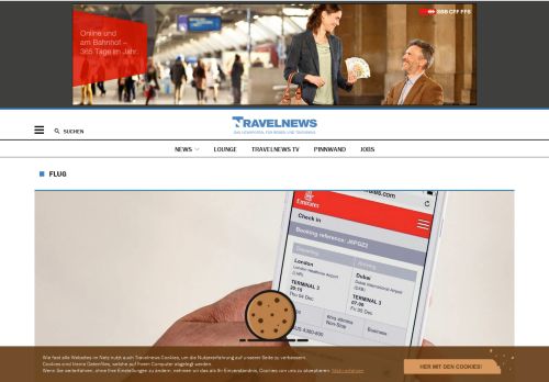 
                            9. Von 24 auf 48 Stunden: Emirates weitet das Online-Check-in aus ...