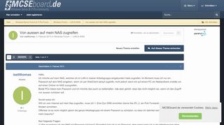 
                            10. Von aussen auf mein NAS zugreifen - Windows Forum — LAN & WAN ...