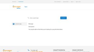 
                            7. Vonage Business Cloud | Answer | Desktop App Admin Portal