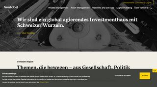 
                            8. Vontobel - Wir sind ein global agierender Finanzexperte mit ...