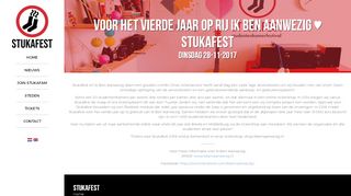 
                            10. Voor het vierde jaar op rij Ik Ben Aanwezig Stukafest