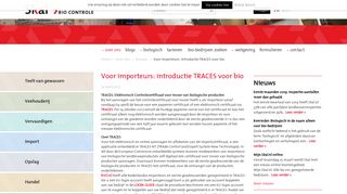 
                            4. Voor importeurs: introductie TRACES voor bio » Skal.nl