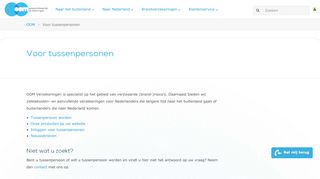 
                            5. Voor tussenpersonen-OOM Verzekeringen