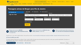 
                            13. Voos de BGO para GIG - Expedia