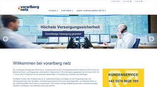 
                            12. Vorarlberg Netz Startseite