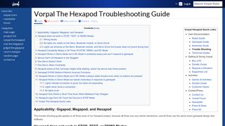 
                            9. Vorpal The Hexapod Troubleshooting Guide - Vorpal Robotics Wiki