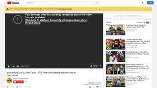 
                            6. Vorstellung von Lucien Favre | BVB-Pressekonferenz mit dem ...
