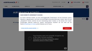 
                            6. Vorteile des Air France Kontos