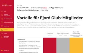 
                            4. Vorteile für Fjord Club-Mitglieder | Fjord Club | Fjord Line