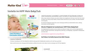 
                            7. Vorteile im HiPP Mein BabyClub | Mutter Kind Box