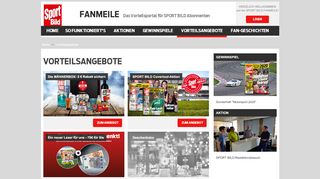 
                            4. Vorteilsangebote - SPORT BILD-Fanmeile