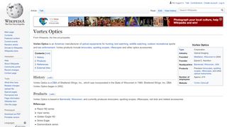 
                            10. Vortex Optics - Wikipedia