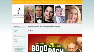 
                            13. Vorverkaufsstellen - bei der Rheingauer Wein Bühne