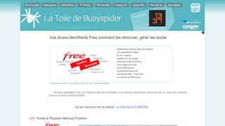 
                            8. Vos divers identifiants Free comment les retrouver Gerer ... - Busyspider