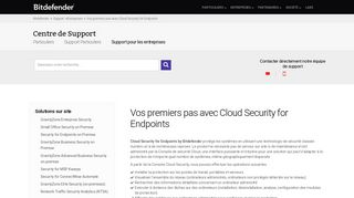
                            4. Vos premiers pas avec Cloud Security for Endpoints - Bitdefender