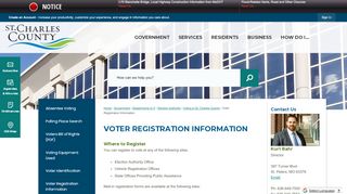 
                            11. Voter Registration Information | St Charles County, MO - Official Website