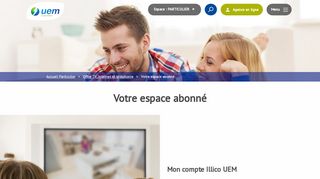 
                            2. Votre espace abonné - Particulier - UEM