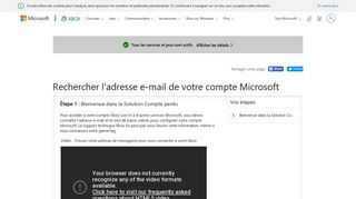 
                            8. Vous avez oublié l'adresse e-mail utilisée pour vous connecter à votre ...