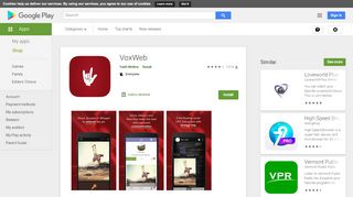 
                            8. VoxWeb - Apps on Google Play