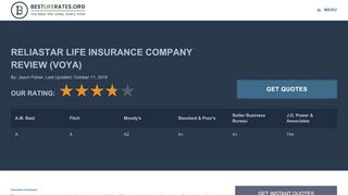 
                            5. Voya Life Insurance Company Review (Formerly ING ...