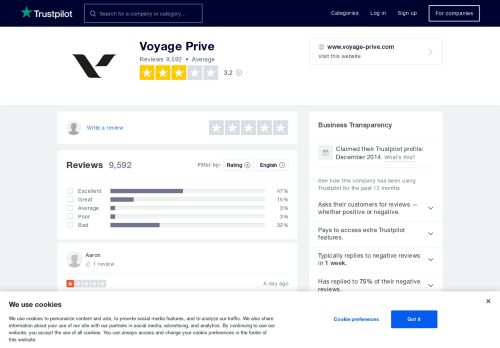 
                            8. Voyage Prive Reviews | Read Customer Service Reviews ...