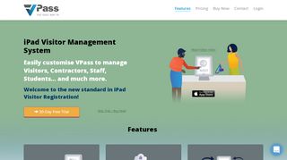 
                            3. VPass | iPad Visitor Management System