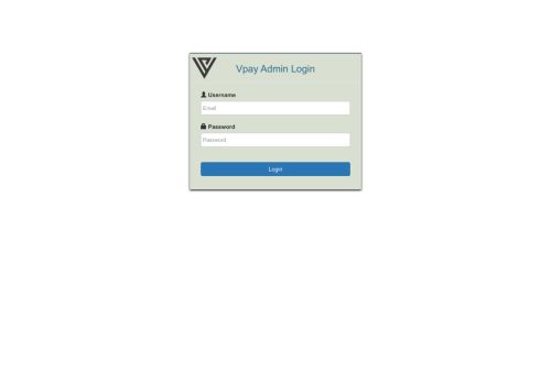 
                            2. vPay | Admin Login