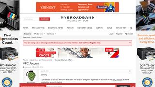 
                            5. VPC Account | MyBroadband